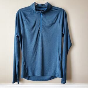 Men North Face Lightweight Long Sleeve 1/4 Zip Shirt S Running Hiking Outdoors